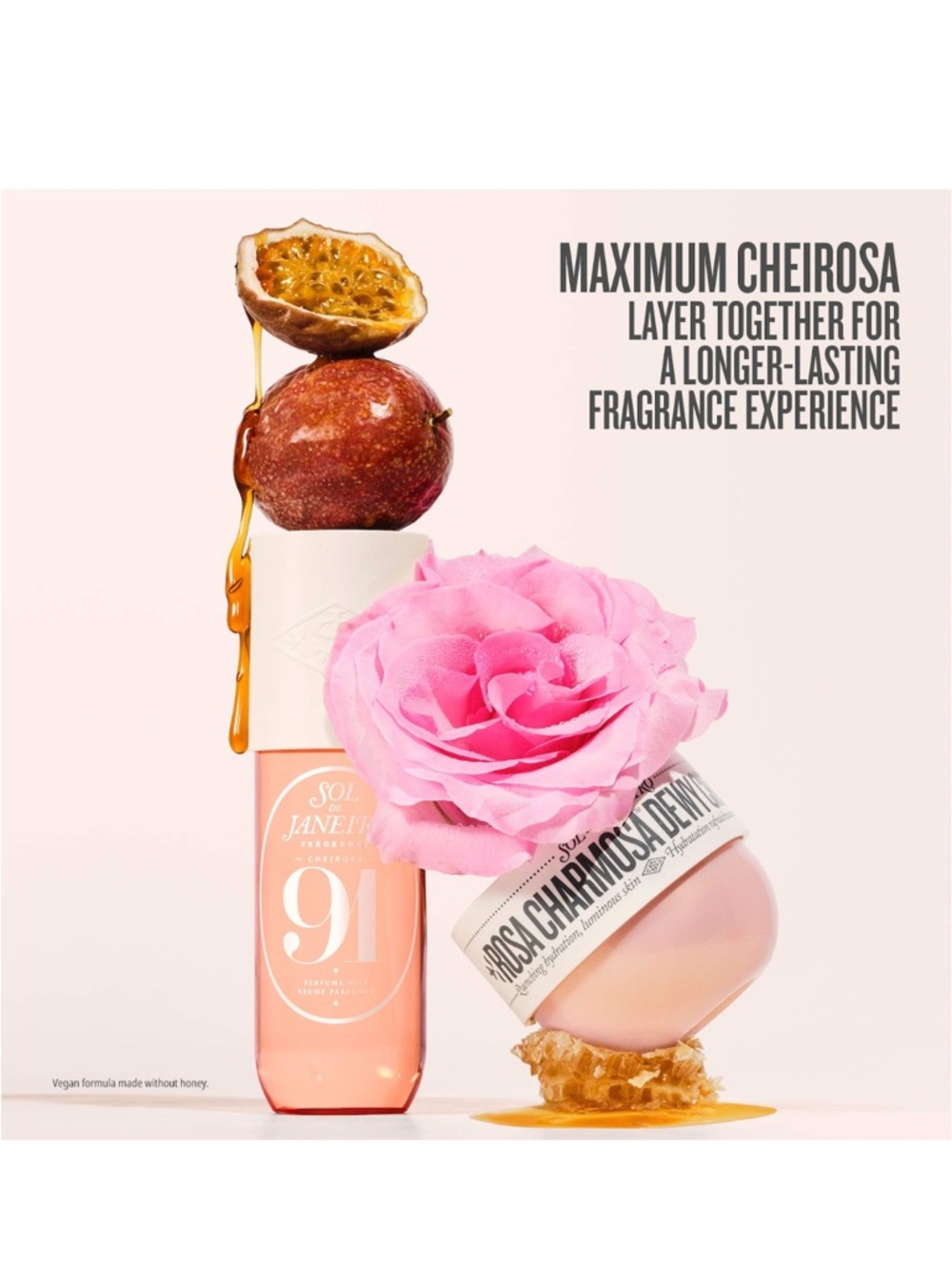 Sol De Janerio Rosa Charmosa Cheirose 91 Cream & Spray